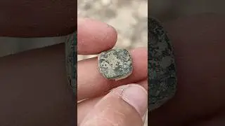 Hranatá arabská mince objevená detektorem kovů #metaldetecting #metaldetector #archaeology #coin