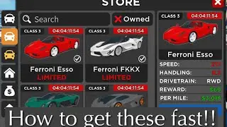 TIPS TO GET CARS IN LIMITED SALE FAST!!! #cardealershiptycoon #roblox