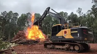 Burning Up The Last 2 Big Burn Piles