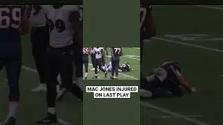 Mac Jones Injured on Last Play of Game! 😨