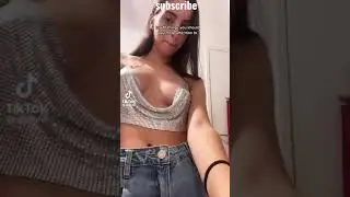 No bra teen Tiktok Challenge 😋