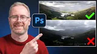 Complete Landscape Photo Edit: Flat RAW to Finished Image