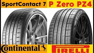 Continental SportContact 7 vs Pirelli P Zero PZ4