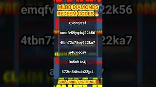 MLBB DIAMONDS REDEEM CODE JANUARY 20, 2023 | MLBB CODE DIAMONDS🔥