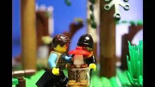 Это мой гриб, я его ем! (Лего анимация). This is my mushroom, I'm eating it! (Lego animation)