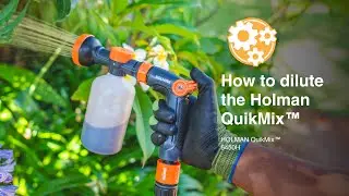 How to dilute the Holman QuikMix™