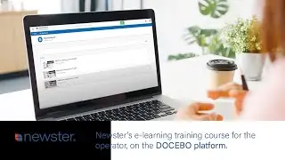 Newster's e-learning training course for the operator, on the DOCEBO platform.