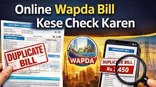 How to Check Electricity Bill Online in Pakistan 🇵🇰 