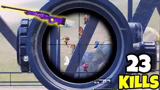 Enemies Used IMPOSSIBLE Bridge Camp To Kill Me • (23 KILLS) • BGMI Gameplay