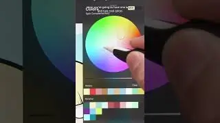 Procreate Tips #25: Split Complementary Color Mode!  