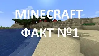 Minecraft факт №1. 