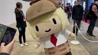 Smol Ame at Hololive Expo is ADORABLE!