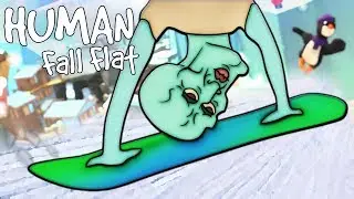 Human: Fall Flat Монтаж - Морозное Безумие 😜 | SergeyRed