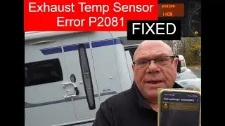 Fiat Ducatto Exhaust Temperature Sensor P2081 Error & Replacement