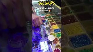 moissinite stone magic #sncshops #viralvideo #10million #grow #stone #trending #moissanite