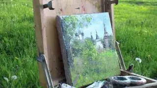 Алла Белопесоцкая видеоурок живопись маслом 
