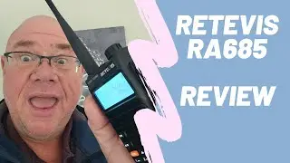 Retevis RA685 Unboxing and first impressions