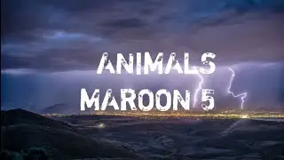 Maroon 5 - Animals lyrical song#maroon5 #songs #youtube #views #vibes