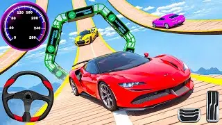 Vertical Mega Ramp Impossible Simulator 3D - Car Stunts Lite - Android gameplay