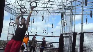 Alpha Warrior: "Radial Rings" obstacle