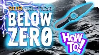 SUBNAUTICA BELOW ZERO GUIDE HOW TO MAKE KNIFE FAST