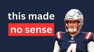 Jerod Mayo is CLUELESS, Plays Bailey Zappe WAY TOO LONG in Patriots 17-3 Win vs Panthers