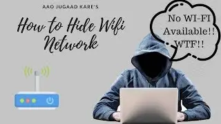 How to hide your wifi network | How to make wifi invisible | Hide wifi name | Invisble Wi-fi