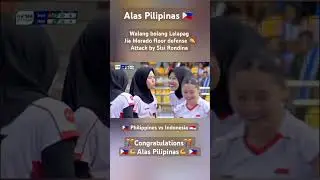 Alas Pilipinas vs Indonesia 4th sea VLeague 2024 finals (congrat alas) #gameplay #foryou #volleyball