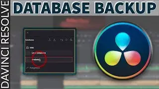 How to Backup the Davinci Resolve Database