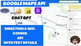 #7 Direction & Geo-Coding Api in Google maps #maps #googlemaps #geocoding #direction