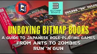 Bitmap Books flip through Showcase - Guide to Japanese RPG, Run N Gun, From Ants to Zombies