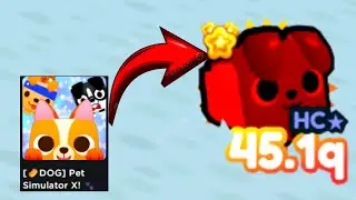 Giveaway HOT DOG pets in Pet Simulator X ( Roblox )