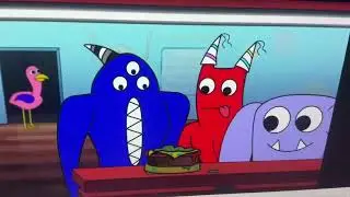 The Backyardigans Confront Garten Of BanBan Crew Part 6 Out Of 40 (1a/3)