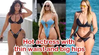 Hot celebs & actress with thin waist and big hips | Wide Hips