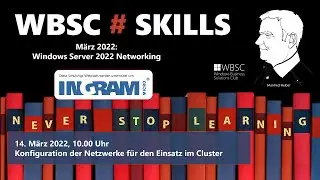 Konfiguration der Netzwerke für den Einsatz im Cluster