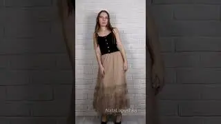 Сама нежность! Многослойная юбка с мягким кружевом с AliExpress