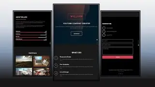 How to make Resume | Portfolio Using HTML CSS JS | Bootstrap