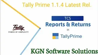 TCS Reports and Returns in Tally Prime- Tally Prime 1.1.4
