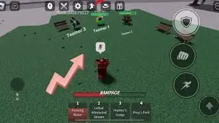 Beating teamers in the strongest battlegrounds #roblox #thestrongestbattlegrounds #teamers