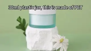 Skincare product #packaging thick wall plastic cream jar #shorts #factory