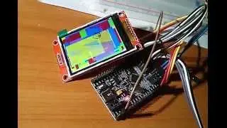 stm32 + TFT ILI9341 spi - быстрая заливка