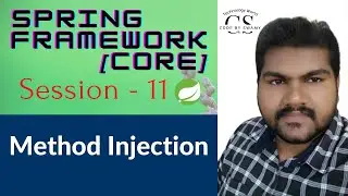 Spring Framework(Core) Tutorials || session -11 Method Injection  (Method Replacer)|| by Swamy Masna