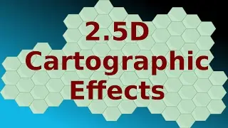 QGIS: 2.5D Cartographic effects