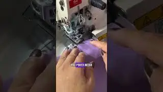 EASY WAY to cut and bias strip with OVERLOCK