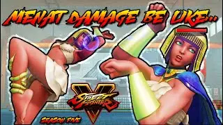 Menat V-Trigger + SP Combo – 447 Damage | Street Fighter V