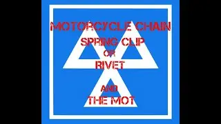 Yamaha Fazer Chain  - Spring Clip or Rivet Link