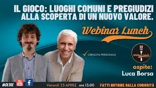 Il gioco: luoghi comuni e pregiudizi. Alla scoperta di un nuovo valore.