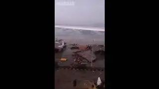 Сенсация! Ученым удалось заснять рождение цунами! Это просто невероятно!