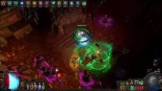 Path of exile Assassin Blade Flurry Hybrid (Physical+Spell) 3.0