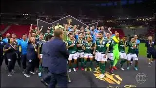 Entrega da taça 🇮🇹 Palmeiras Campeão da Supercopa do Brasil 2023